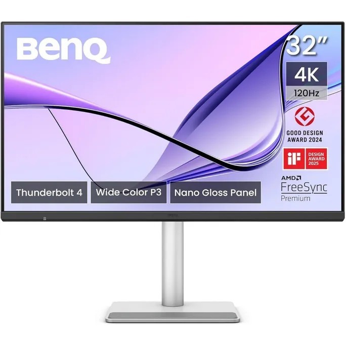 BenQ MA320UG 32" 4K Monitor, IPS, 120Hz, Nano Gloss, Thunderbolt  996