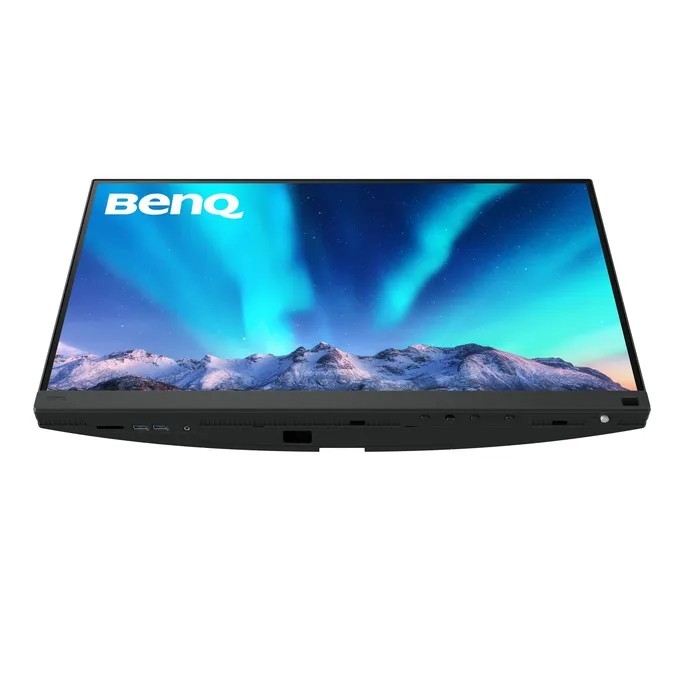 BenQ SW272QN, 27 Zoll, QHD, IPS, 60Hz, 99% Adobe RGB, USB-C  hinten