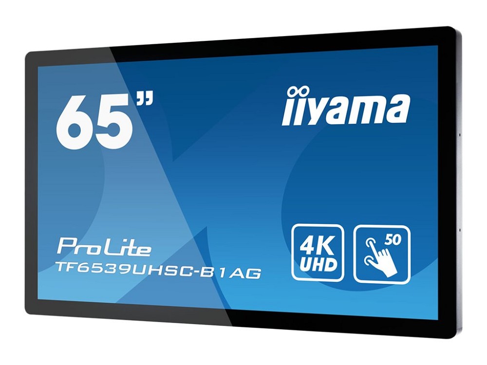 iiyama ProLite TF6539UHSC-B1AG 165 cm (65") LCD-Di hinten