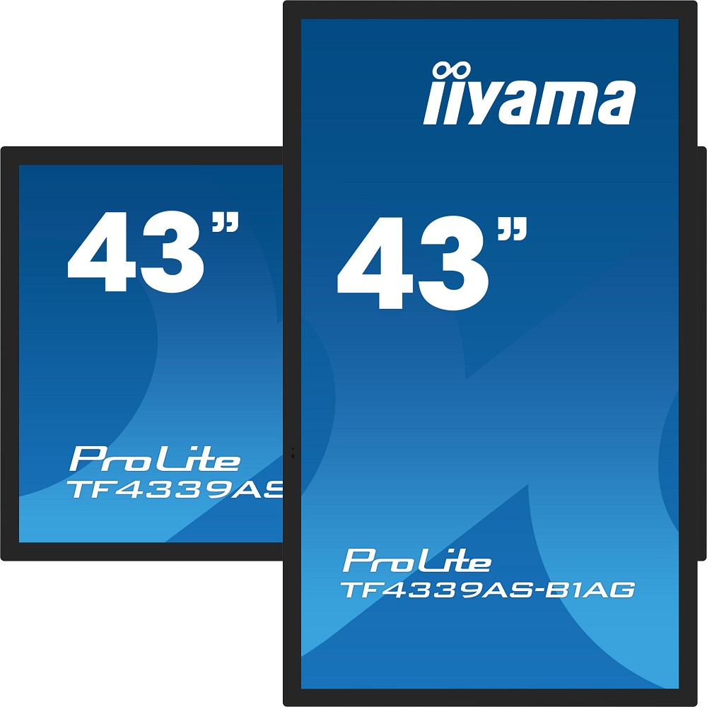 iiyama TF4339AS-B1AG Signage-Display (42.5") LED 4 unten