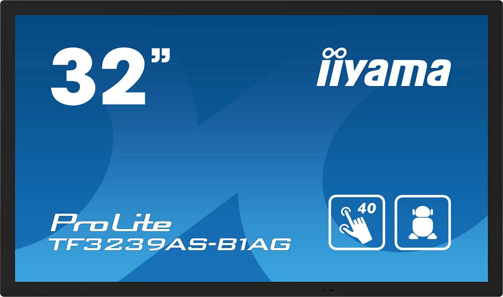 iiyama TF3239AS-B1AG Digital Signage (31.5") Schwarz Touchscreen  764