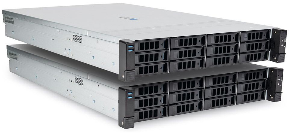 bluechip SERVERline R42321r Collax HA-Edition, 2 × 2HE Rack, AMD  313