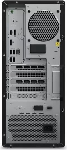 Lenovo ThinkStation P3 Tower, Core i9-14900K, 64GB hinten