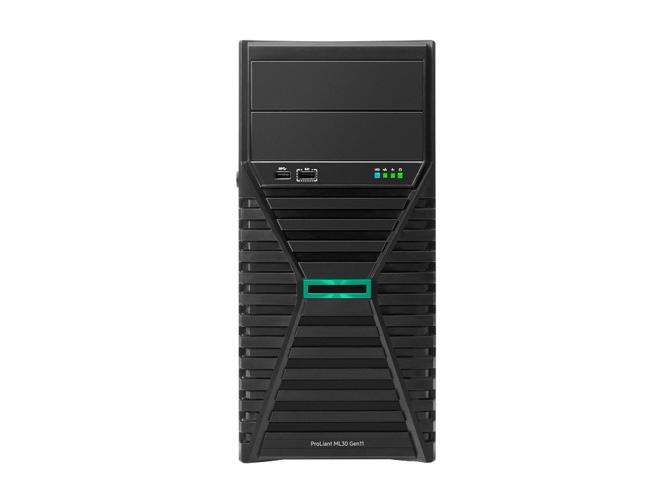 HPE ProLiant ML30 Gen11 - Tower - Xeon E-2434 3.4 hinten