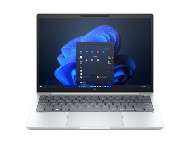 HP EliteBook 8 G1a Notebook AI - 33.8 cm (13.3") - hinten