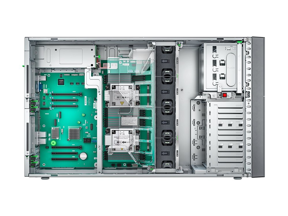 Fujitsu PRIMERGY TX2550 M7 - Server - Tower - zwei hinten