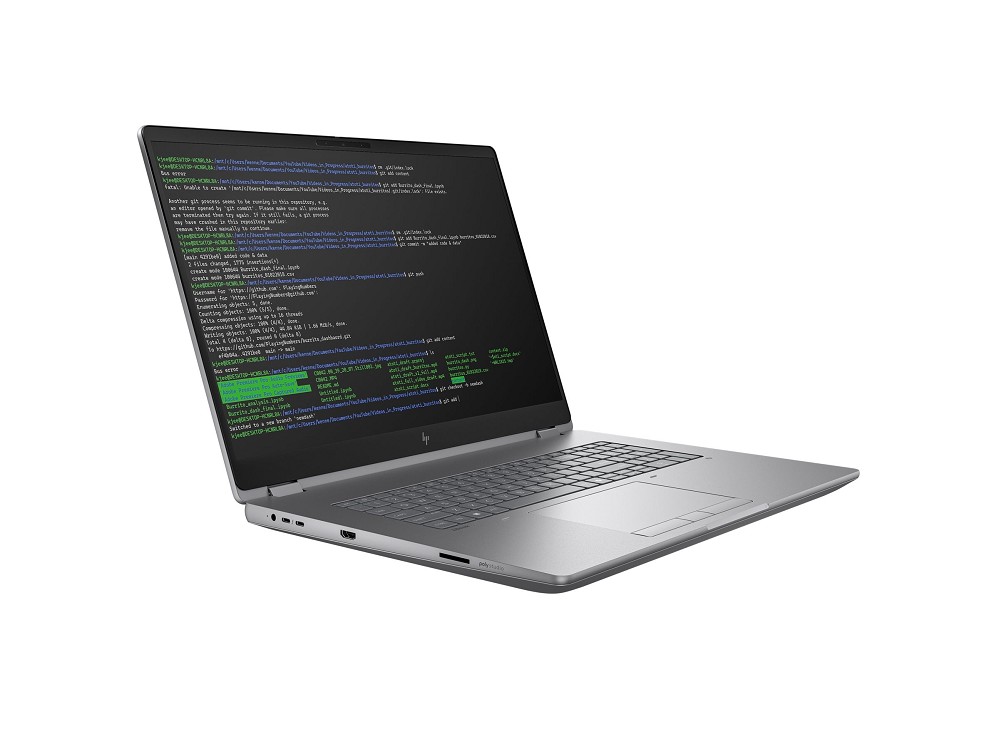 HP ZBook Fury G1i Mobile Workstation - Intel Core hinten