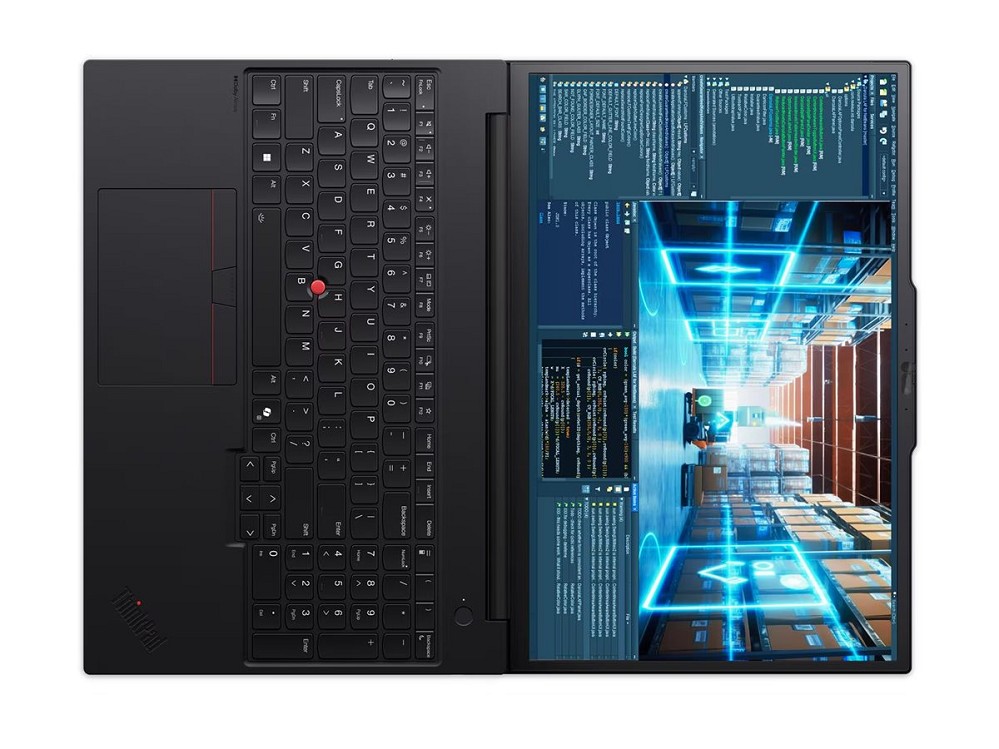 Lenovo ThinkPad P16v Gen 3 -  Core Ultra 9 285H - oben