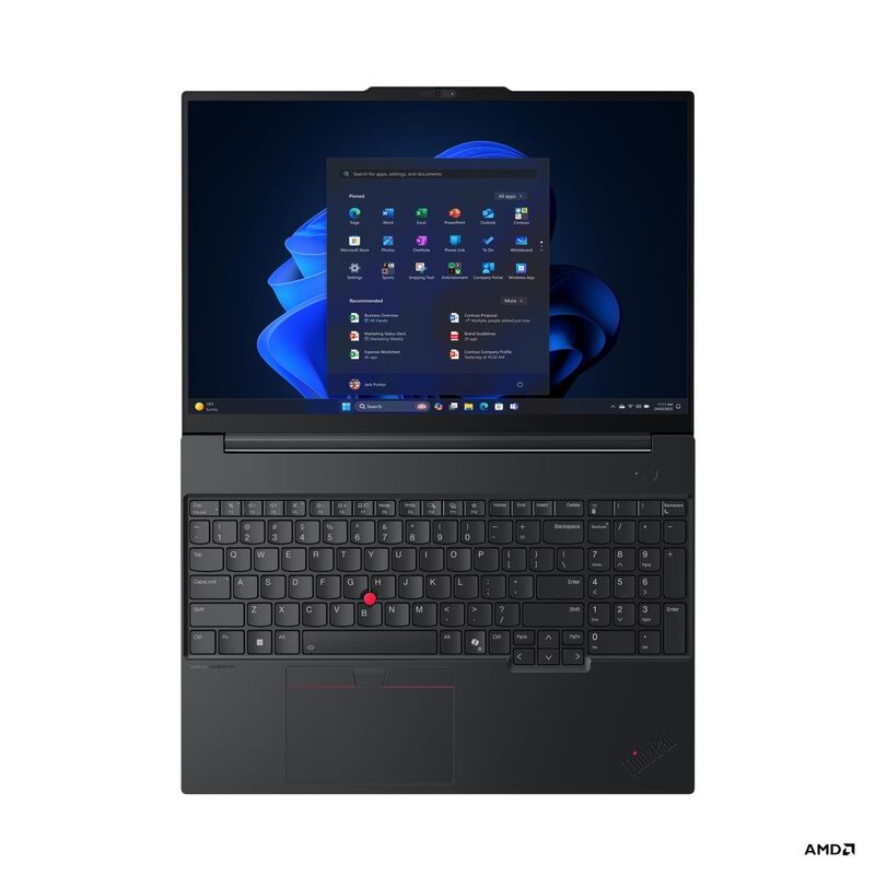 Lenovo ThinkPad E16 Gen 4 vorn links vorn links