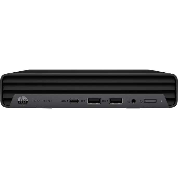 HP Pro Mini 400 G9 – Intel Core i7-13700T, 16 GB RAM, 512 GB hinten