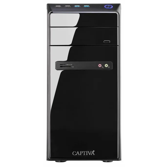 Captiva PC Business/Office R100-506 – AMD Ryzen 5 PRO 5655G, hinten