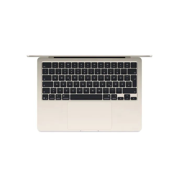 APPLE MacBook Air Starlight 34,5cm (13,6") M5 16GB hinten
