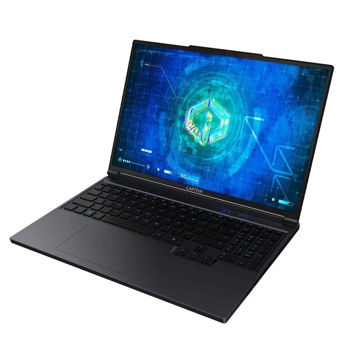 Captiva Notebook Highend Gaming I99-480GE – 16", I hinten