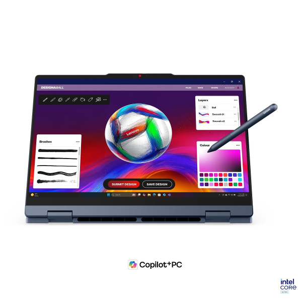 Lenovo IdeaPad 5 2-in-1 14IPH11 - 14", Intel Core Ultra 7 35 hinten