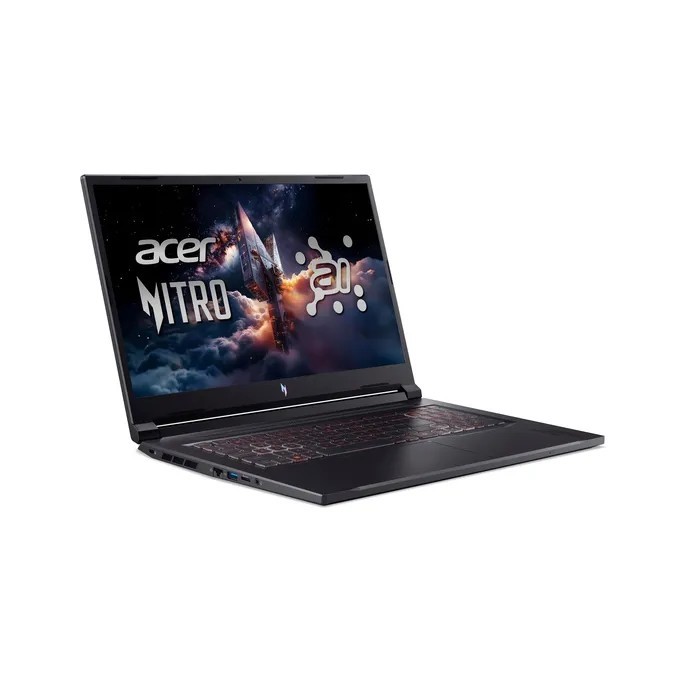 Acer Nitro V 17 AI ANV17-41-R75N, 17,3" WQHD 165 Hz, AMD Ryz hinten