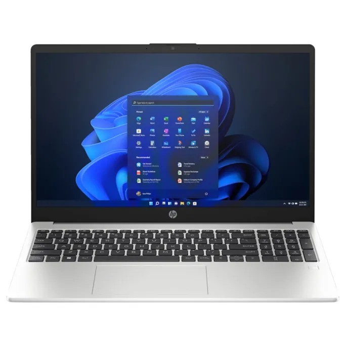 HP 255R G10 – 15,6", AMD Ryzen 5 7535U, 8 GB RAM, hinten