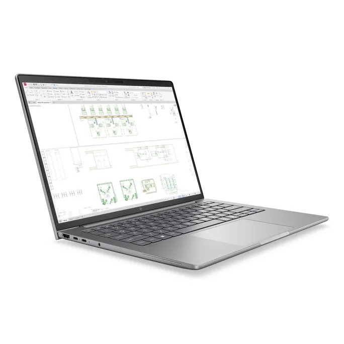 HP ZBook 8 G2i 14 Mobile Workstation PC, 14", Intel Core Ult hinten