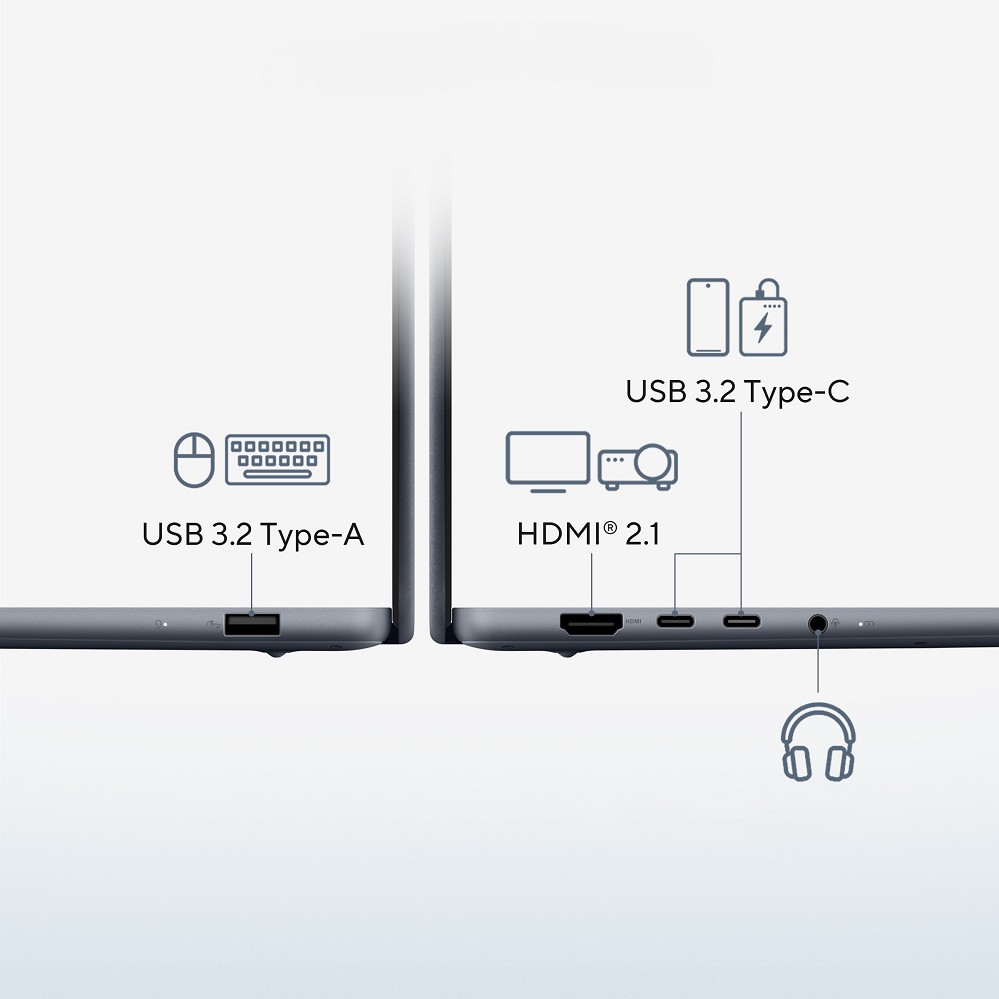 ASUS Zenbook 14 UX3480QA-U1157W Copilot+ PC Snapdr unten