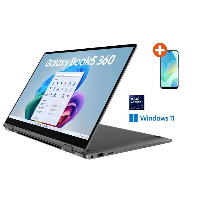 Samsung Galaxy Book5 360 – 15,6", Intel Core Ultra