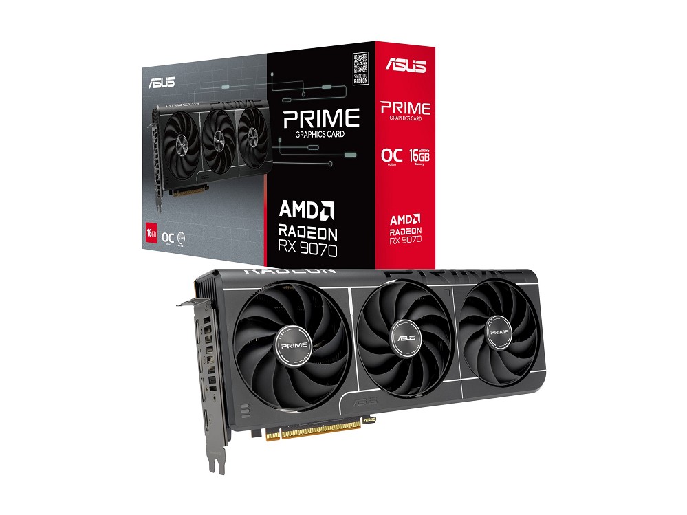 ASUS PRIME EVO - OC Edition - Grafikkarte - Radeon hinten