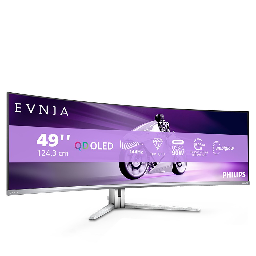 Philips Evnia 8000 49M2C8900L/00 Computerbildschir links