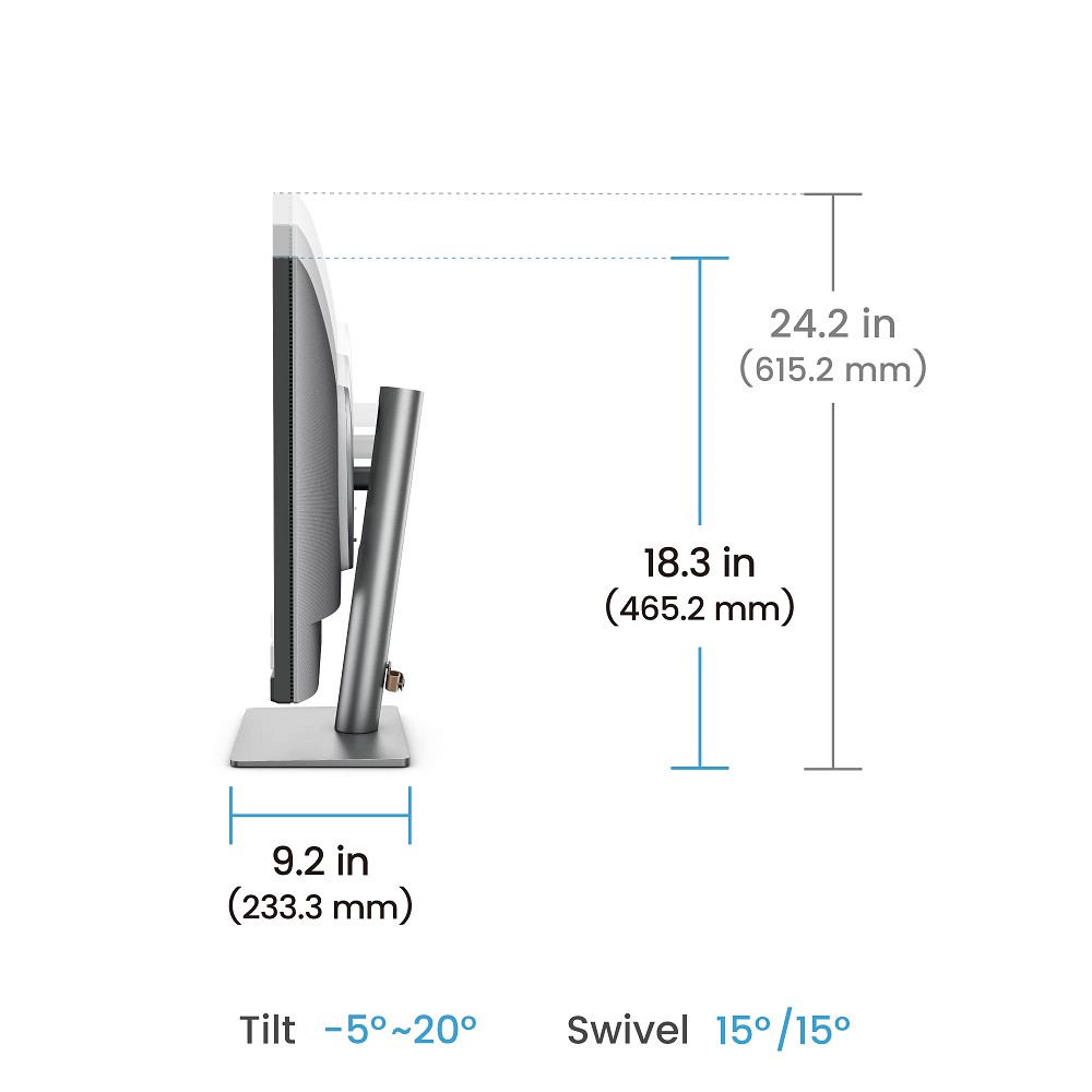 BenQ RD280UG Computerbildschirm 71,6 cm (28.2") 38 außen