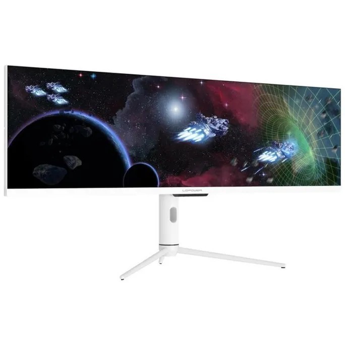 LC-Power M44-DFHD-120 – 43,8" IPS Monitor, 3840 × 1080, 120  hinten