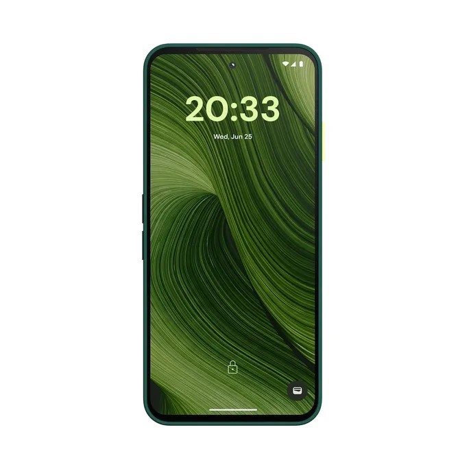 Das Fairphone (Gen. 6) Dual-SIM 8GB/256GB grün Android 15 Sm hinten