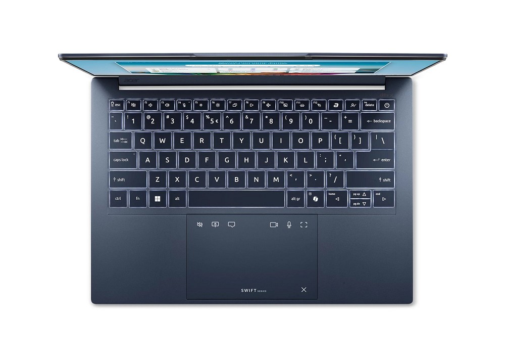 Acer Swift Go 14 AI OLED SFG14-I71-983G, 14" WUXGA OLED, Int oben