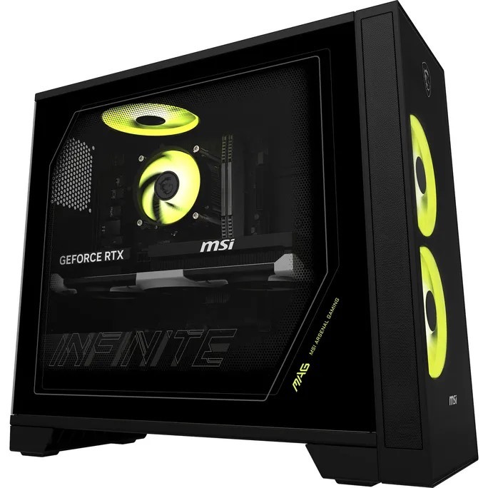MSI MAG Infinite S AI 2NVP7-001AT, Intel Core Ultra 7 265F,  hinten