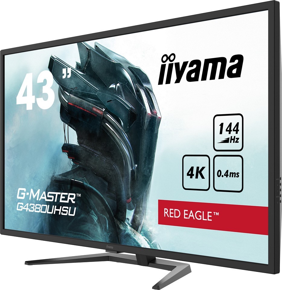 iiyama G-MASTER Red Eagle G4380UHSU-B1 - LED-Monit links