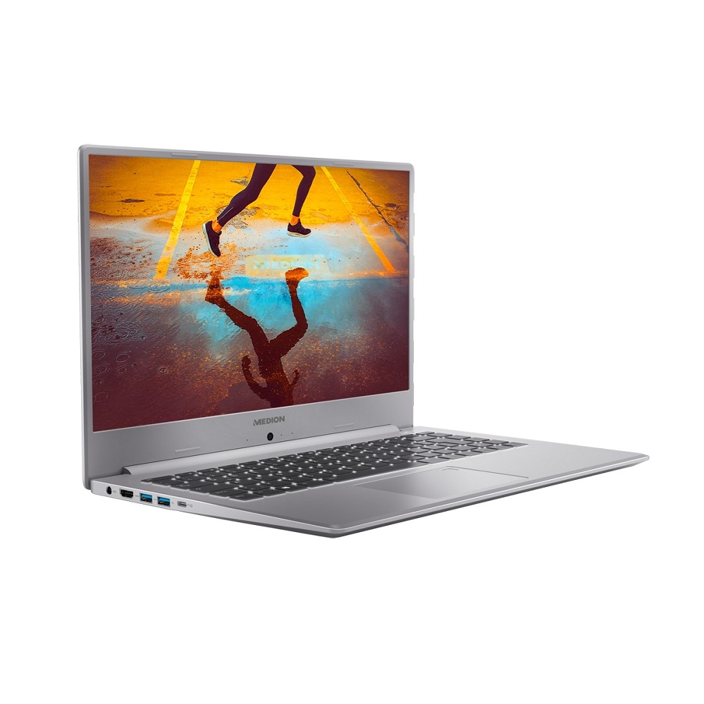 Medion Akoya S17403, Core i5-10210U, 8GB RAM, 512G hinten