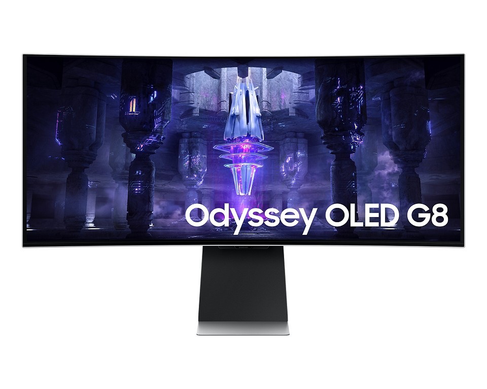 Samsung Odyssey OLED G8 S34BG850SU - OLED-Monitor - gebogen  vorn links