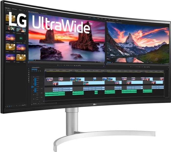 LG UltraWide 38WN95CP-W, 37.5" rechts rechts