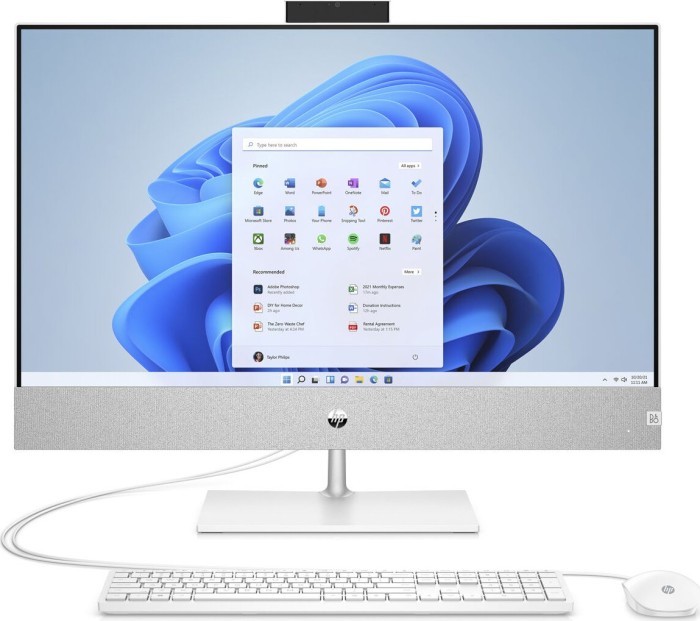HP Pavilion All-in-One 27-ca0401ng Snowflake White