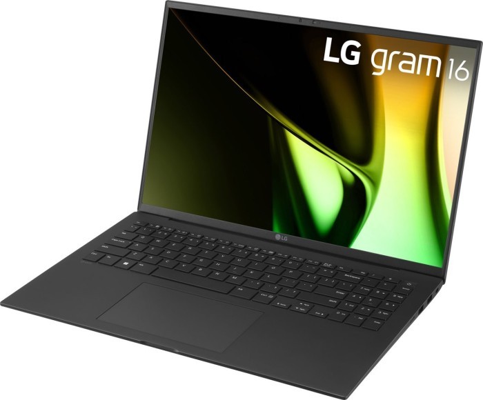 LG gram 16 (2024) schwarz, Core Ultra 7 155H, 16GB rechts