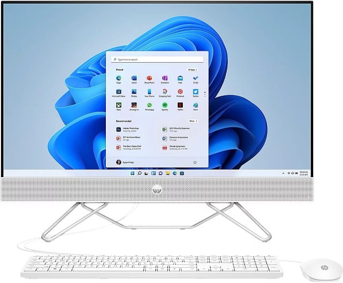 HP All-in-One 24-cb1403ng Starry White, Core i5-12