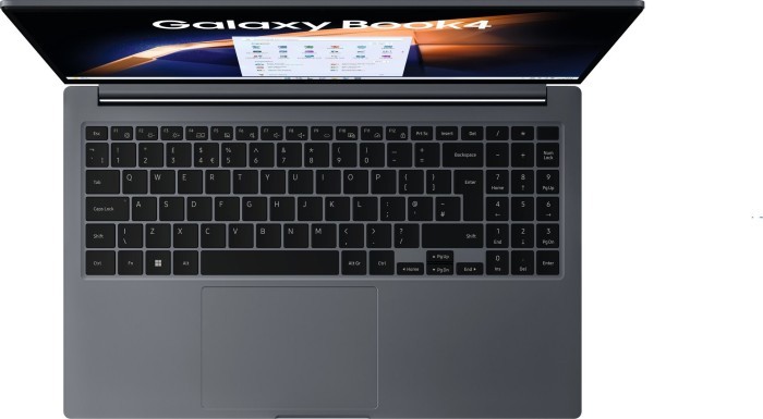 Samsung Galaxy Book4, Core 5 120U, 16GB RAM, 512GB SSD, Wind hinten