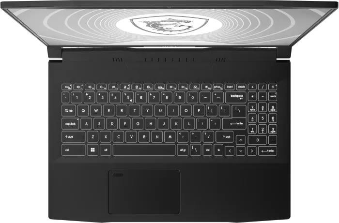 MSI CreatorPro M16 B13VK-1229 Core Black, Core i7- hinten