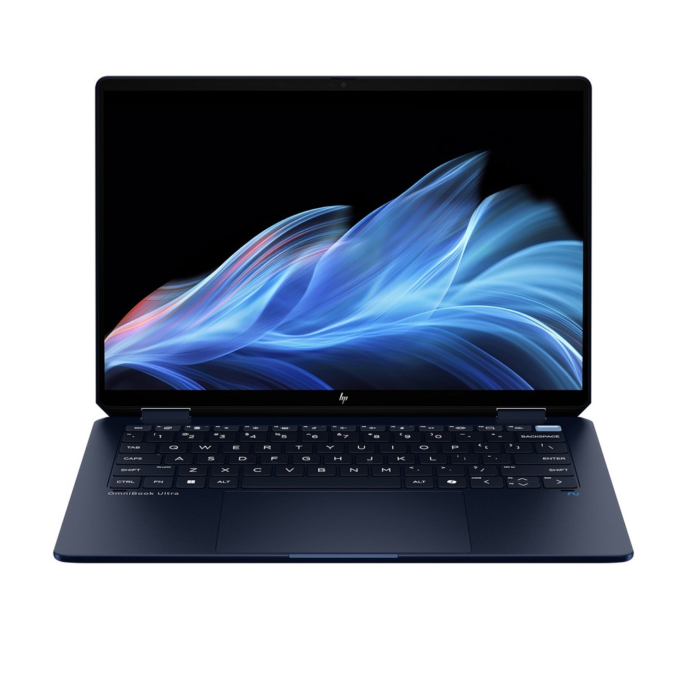HP OmniBook Ultra Flip 14-fh0171ng inkl. HDMI Adap hinten