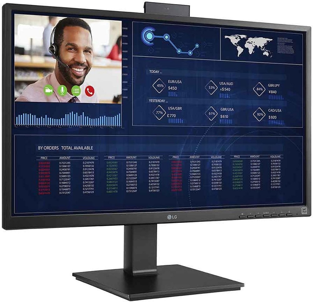 LG 27CQ651i-6P All-in-One Thin Client, Pentium Sil hinten