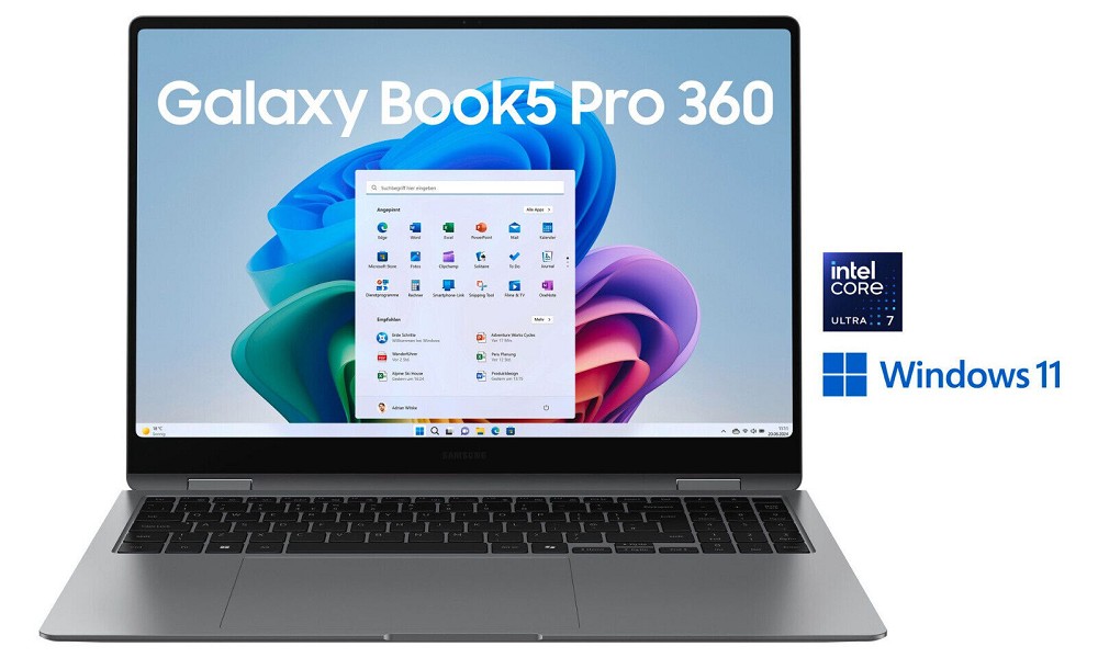 Samsung Galaxy Book5 Pro 360, Moonstone Gray, Core