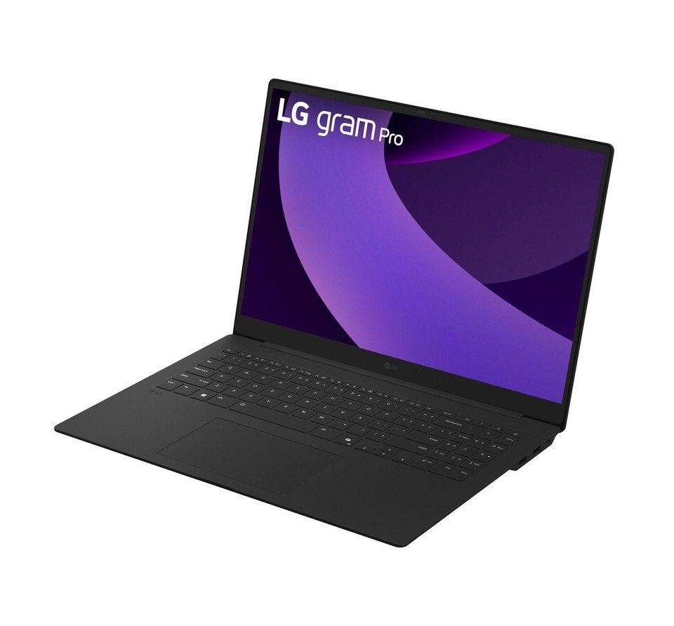 LG gram Pro 16 - 16", Intel Core Ultra 7 256V, 16 hinten