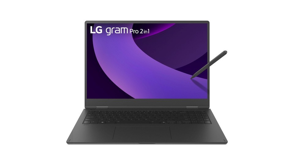 LG gram Pro 16 2-in-1 - 16", Intel Core Ultra 7 255H, 16 GB RAM,  369