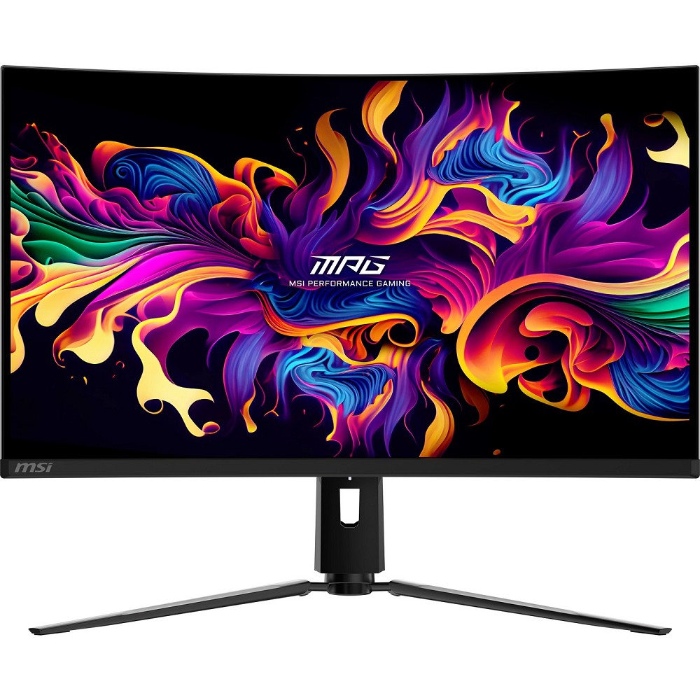 MSI MPG 321CURXDE QD-OLED Computerbildschirm 80 cm rechts