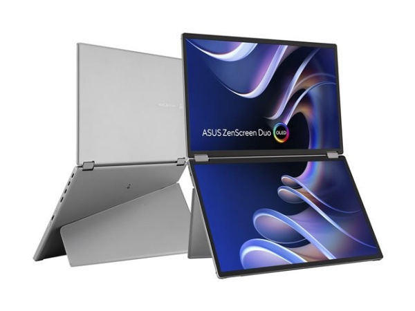 ASUS ZenScreen Duo OLED MQ149CD - Dual-OLED-Monito rechts