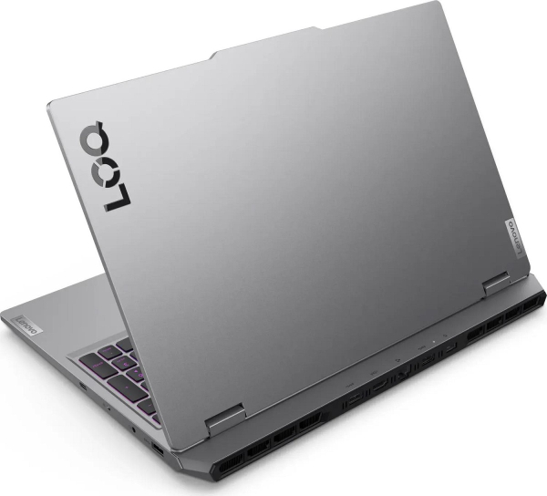 Lenovo LOQ 15IRX10, Luna Grey, Core i5-13450HX, 16 hinten