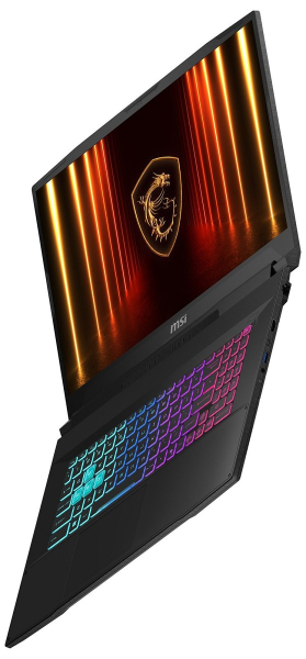 MSI Katana 17 HX B14WFK-227, Core Black, Core i7-1 rechts