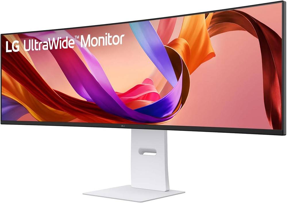 LG UltraWide 49U950A-W - LED-Monitor - gebogen - 1 links