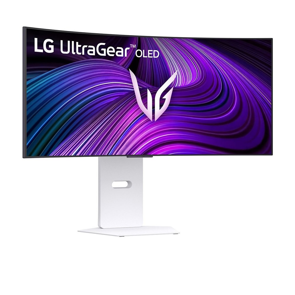 LG 34GX90SA-W, 34" UWQHD OLED 3440×1440, Curved 80 hinten